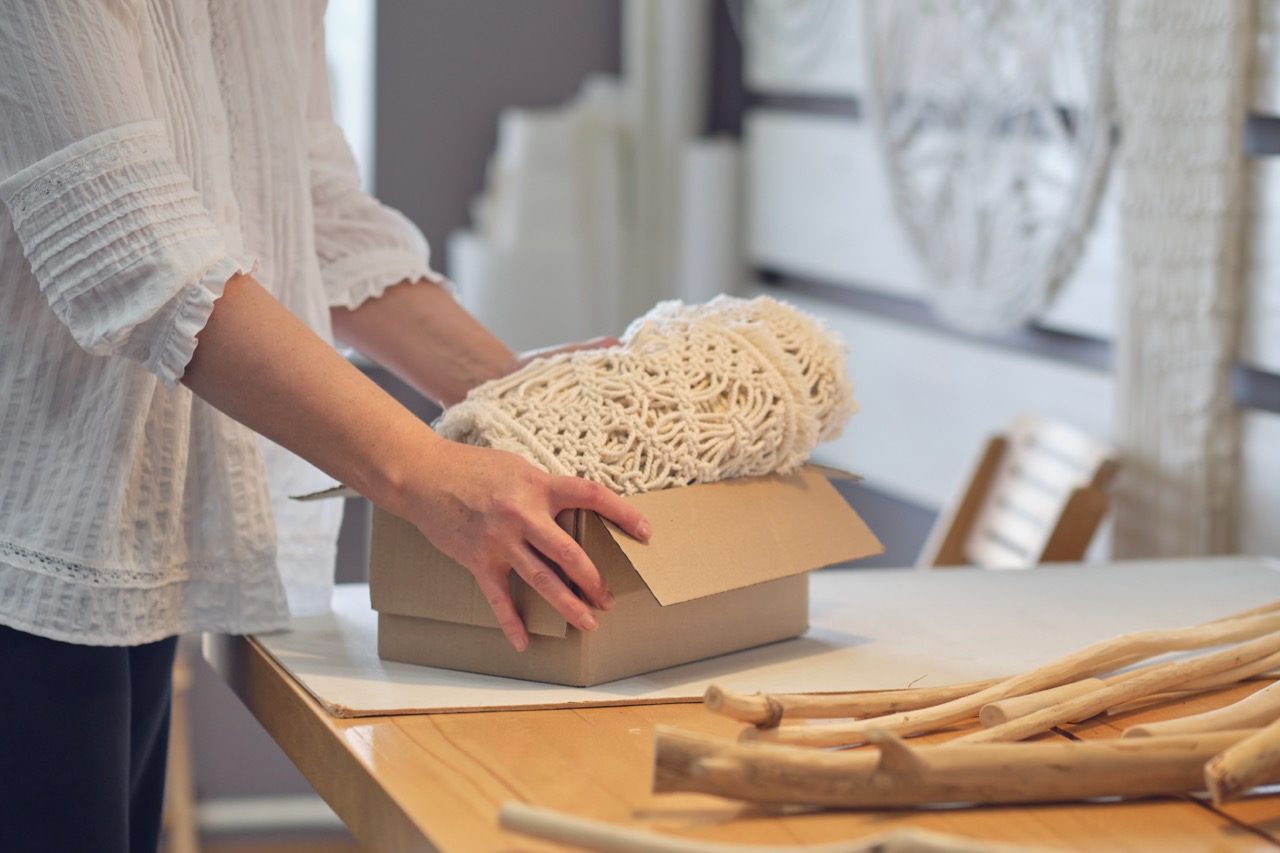 Produktionsfehler einer Verpackungsbox
